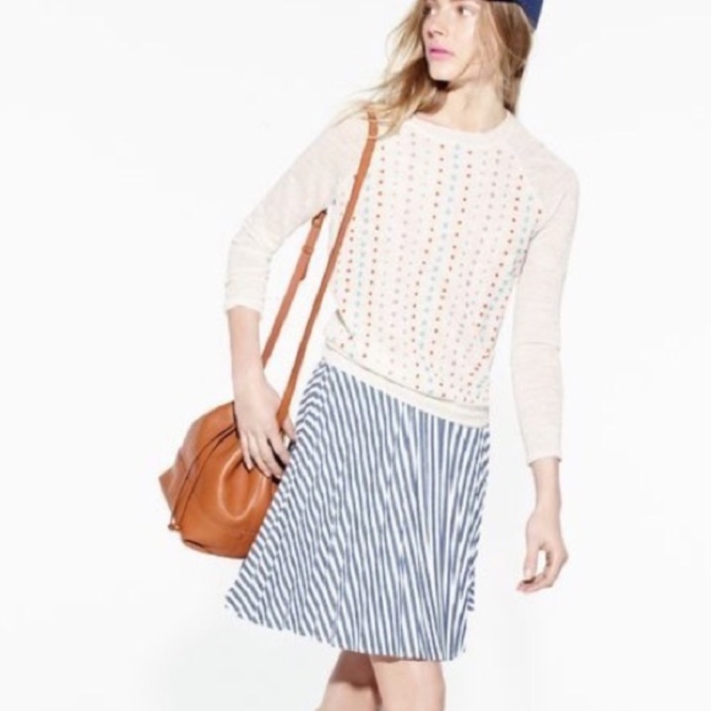 J. Crew Stacked sequin sweater